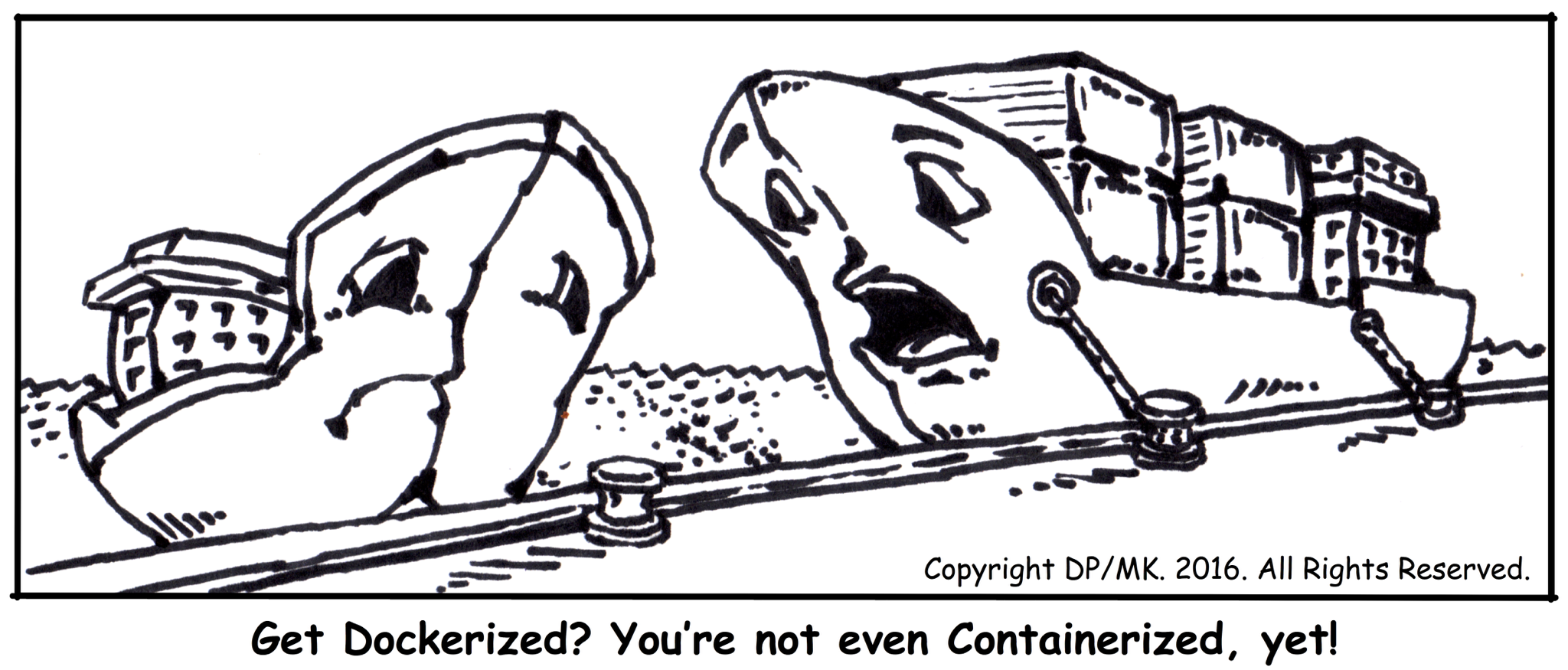 Docker Cartoon